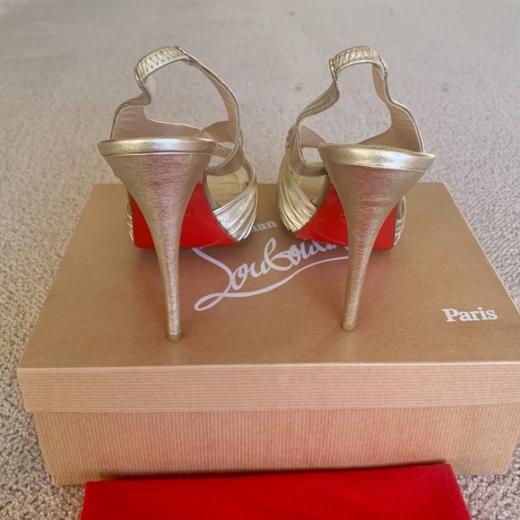 *SOLD* CHRISTIAN LOUBOUTIN FORTUNA 120 PLATFORM - Picture 2 of 5